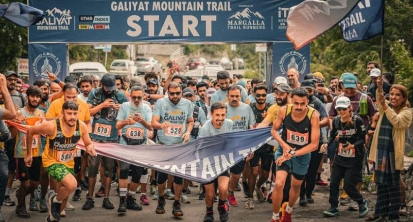 Galiyat Mountain Trail Race 2025 Draws Global Athletes New Records