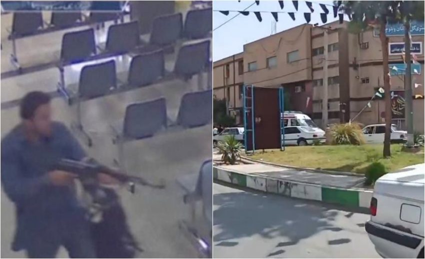 Irans Courthouse Comes Under Fire In Sistan Baluchestan Region