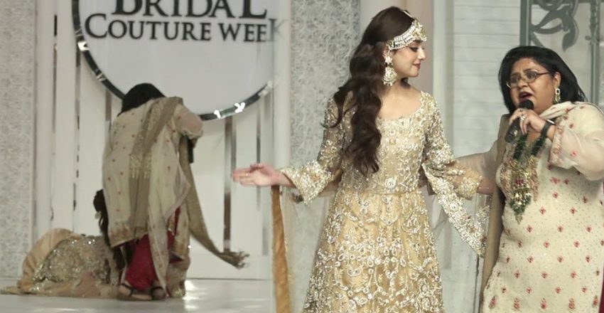 It Was Not An Accident Alizeh Shah Accuses Shazia Manzoor Of Pushing Her During Fashion Show