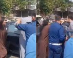 Lahore Woman Caught On Camera Assaulting Driver After Minor Accident Video
