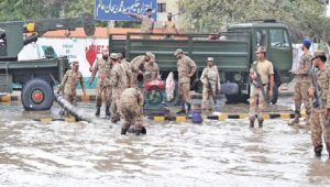 Pak Armys 111 Brigade On Standby As Heavy Rains Flood Islamabad Rawalpindi