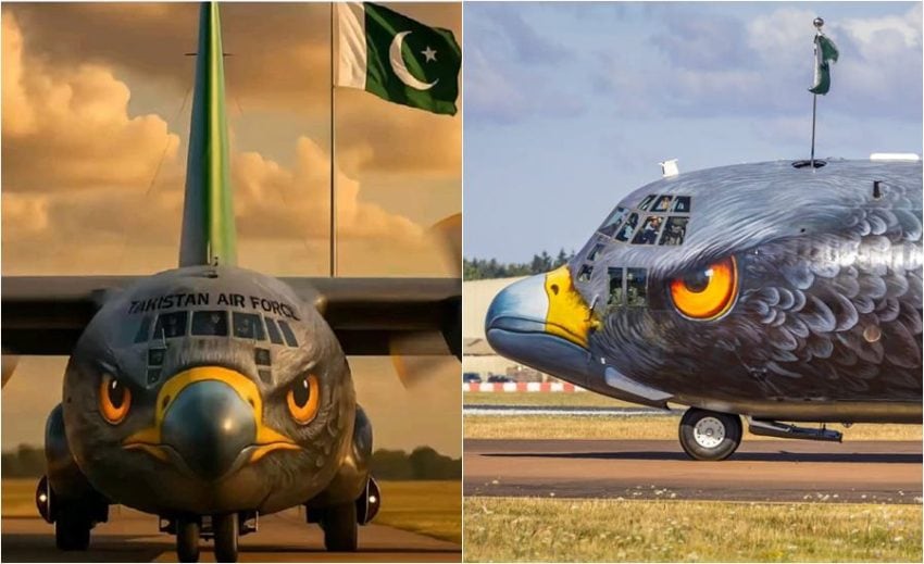 Pakistan Air Forces C 130 Hercules Bags Prestigious Award At Riat 2025