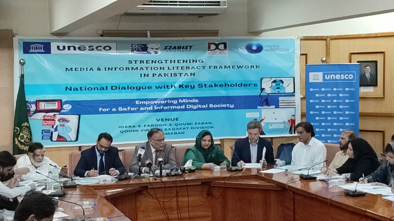 Pakistan Moves Toward National Media Literacy Policy Through Literacy Dialogue 