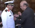 President Zardari Confers Nishan E Pakistan On Saudi Naval Chief