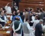 Pti Mpa Khalid Nisar Dogar Slaps Pml N Lawmaker Hassan Riaz In Punjab Assembly