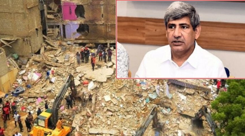Sbca Chief Shown The Door After Lyari Building Collapse Kills 27