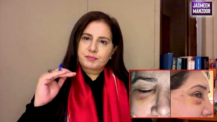 Senior Tv Anchor Jasmeen Manzoor Badly Tortured By Her Husband