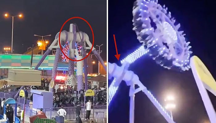 Watch Amusement Ride Collapse In Saudi Arabia Injures Over 20 People