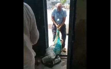 Watch Elderly Woman Seeking Correction In Electricity Bill Dragged Out Of Lesco Office