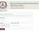 Bise Kohat Inter Class 12th Results 2025 Check Results Here