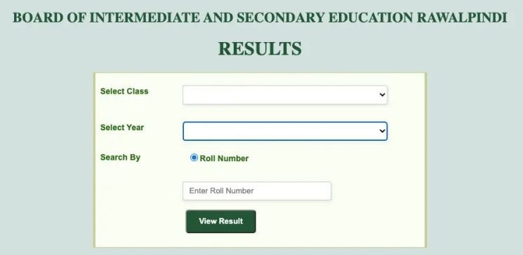 Bise Rawalpindi Class 9 Result 2025 Check Results Online