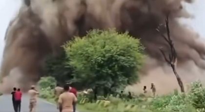 Chenab Floods Update Authorities Use Controlled Blast To Save Barrage Video
