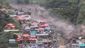 Cloudburst Wreaks Havoc In Indias Uttarakhand Soldiers Swept Away
