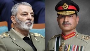 Coas Asim Munir Iranian Army Chief Pledge Joint Action Against Terrorism