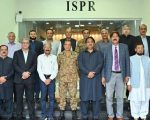 Cpne Delegation Meets Dg Ispr Commends Pakistan Armed Forces Role In Operation Marka E Haq
