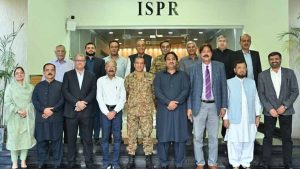 Cpne Delegation Meets Dg Ispr Commends Pakistan Armed Forces Role In Operation Marka E Haq