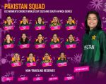 Fatima Sana To Captain For First Time In Odi World Cup 2025 As Pakistan Squad Announced