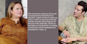 Hina Rizvi Husband Ammar Khan Officially Divorced After One Year Of Marriage