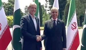 Iranian President Pezeshkian Accorded Warm Welcome At Pak Pm House