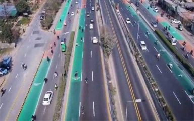 Lahores First Experimental Bike Lane Shelved After Trial Fails