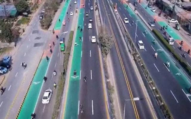Lahore’s first experimental bike lane shelved after trial fails