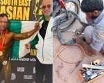 Meet Firasat Ali Pakistani Tire Repairman Who Won Gold At Asian Bodybuilding Championship