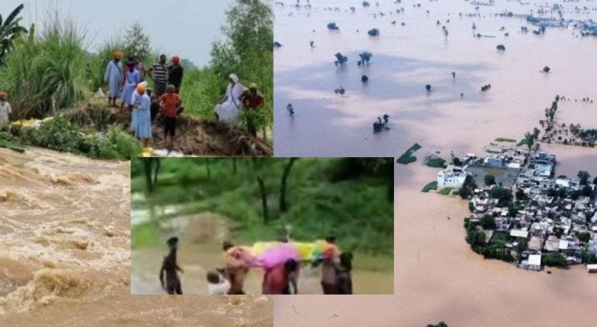 Mother Sacrifices Life To Save Son From Raging Waters Amid Punjab Floods