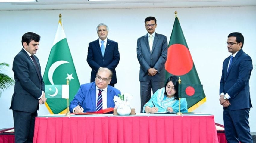 Pakistan Bangladesh Ink 6 Mous To Boost Bilateral Ties