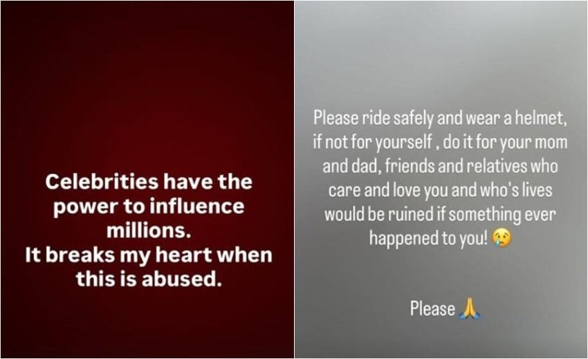 Shaniera Akram Calls Out Hania Aamir For Dangerous Bike Video 