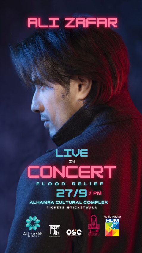Ali Zafar announces special fundraising concert for flood victims