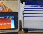Anf Foils Attempt To Smuggle Ice Soaked In Book Pages Through Courier Service