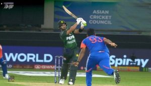 Asia Cup 2025 Sahibzada Farhan Becomes First Pakistani To Hit Six Off Bumrah