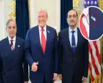Donald Trumps Jet Pin On Coat Sparks Social Media Mockery Of India
