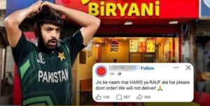 No Biryani For Anyone Named Haris Rauf Pacer Gets Roasted After Asia Cup Final