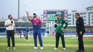 Pakistan Opt To Bat First Against Uae In Tri Series Clash