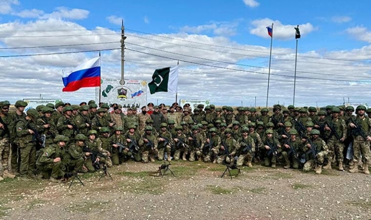 Pakistan Russia Conduct Joint Counter Terrorism Drill Druzhba Viii