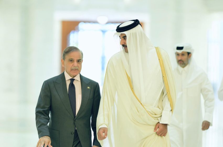 Pm Shehbaz Hold Key Meeting With Qatari Emir After Israeli Strikes On Doha