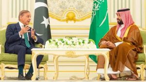 Pm Shehbaz Meets Saudi Crown Prince Mohammed Bin Salman