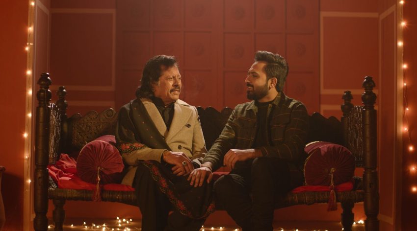 Sanwal Esa Releases Promo Of Theva With Father Attaullah Khan Esa Khelvi