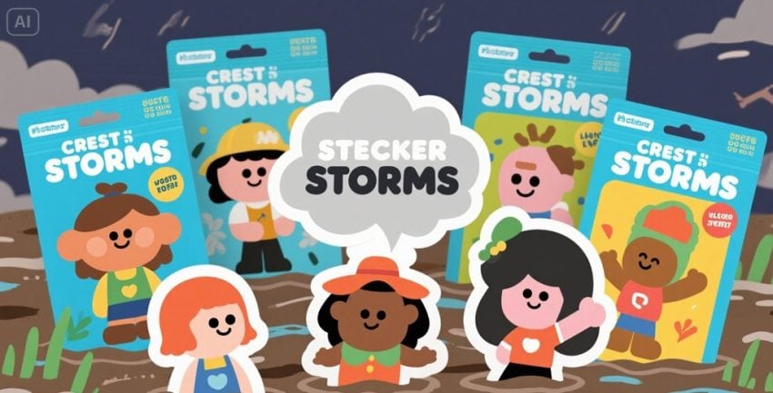 Sticker Storms Flooding Stories With Branded Character Packs 