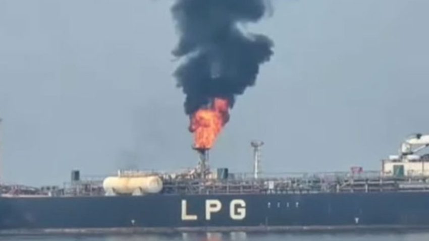 Tanker Carrying Pakistanis Attacked By Israeli Drone Amid Houthi Seizure