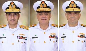 Three Commodores Promoted To Rear Admiral In Pakistan Navy