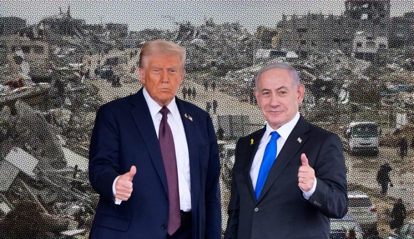 Trump And Netanyahu Announce Gaza Peace Proposal After 65000 Deaths