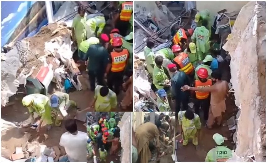Tuition Centres Roof Collapse Crushes Six Children Teacher Near Hafizabad