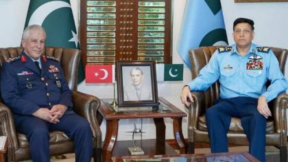 Turkish Air Force Chief Meets Paf Chief To Boost Defence Cooperation