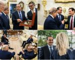 White House Releases Pictures Of Donald Trump Meeting Pak Pm And Army Chief