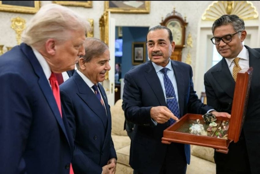 White House Releases Pictures Of Donald Trump Meeting Pak Pm And Army Chief 