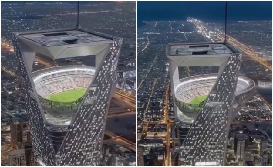 2034 World Cup to feature Saudi Arabia’s 1,150 Feet high ‘Sky Football Stadium’