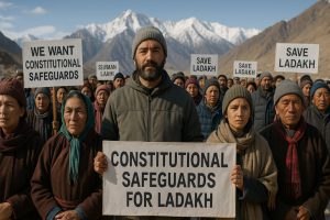 Before Pointing At Ajk Look At Ladakhs Protests