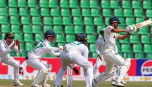 First Test Day 3 Pakistans Batting Falters As Protease Bowlers Take Control